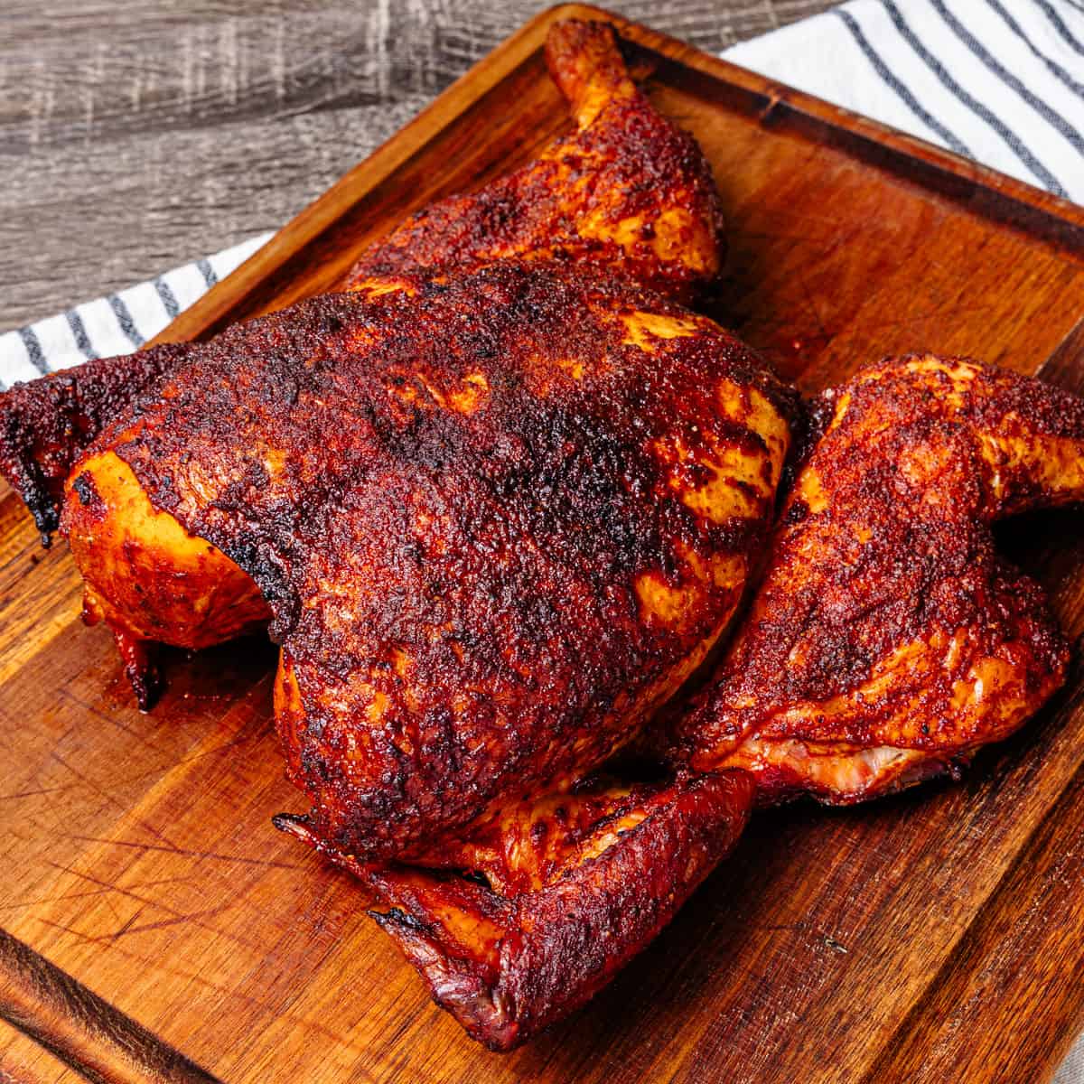 Grilled Whole Chicken with The One Signature Rub