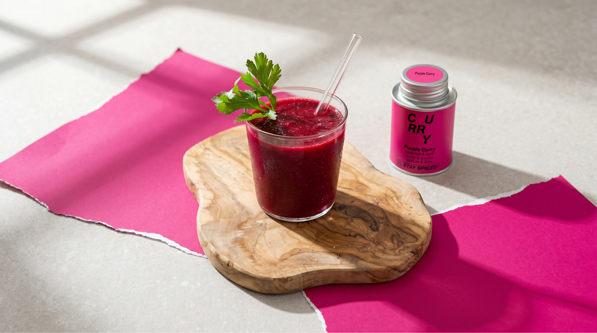 Purple Curry Smoothie