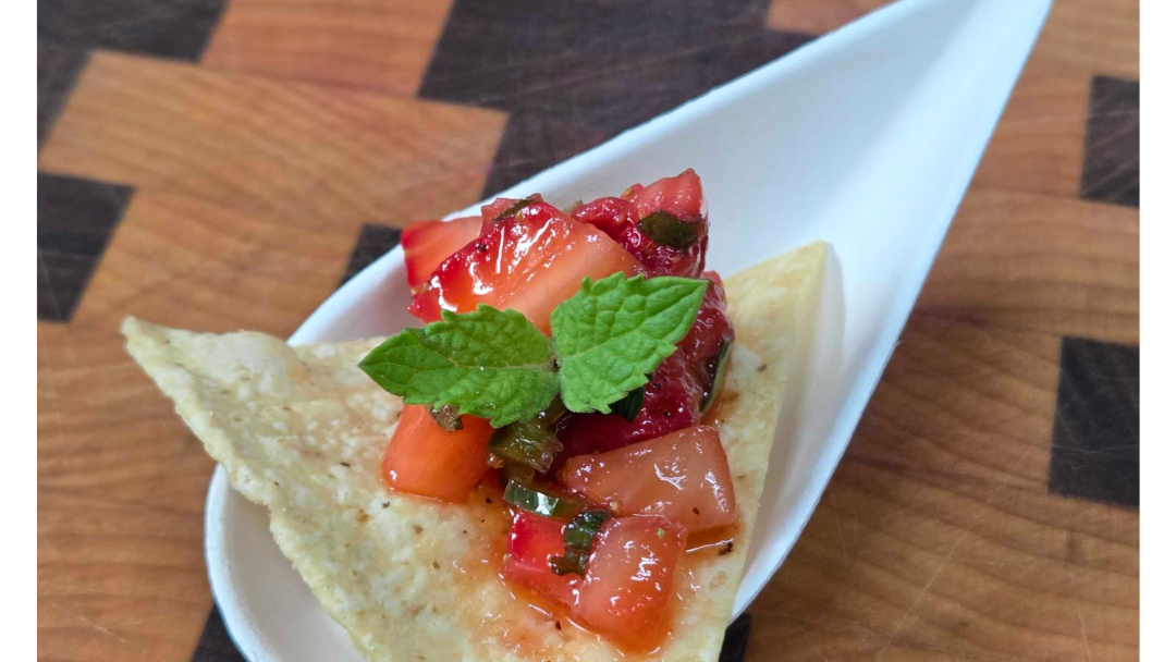 Strawberry Basil Salsa 