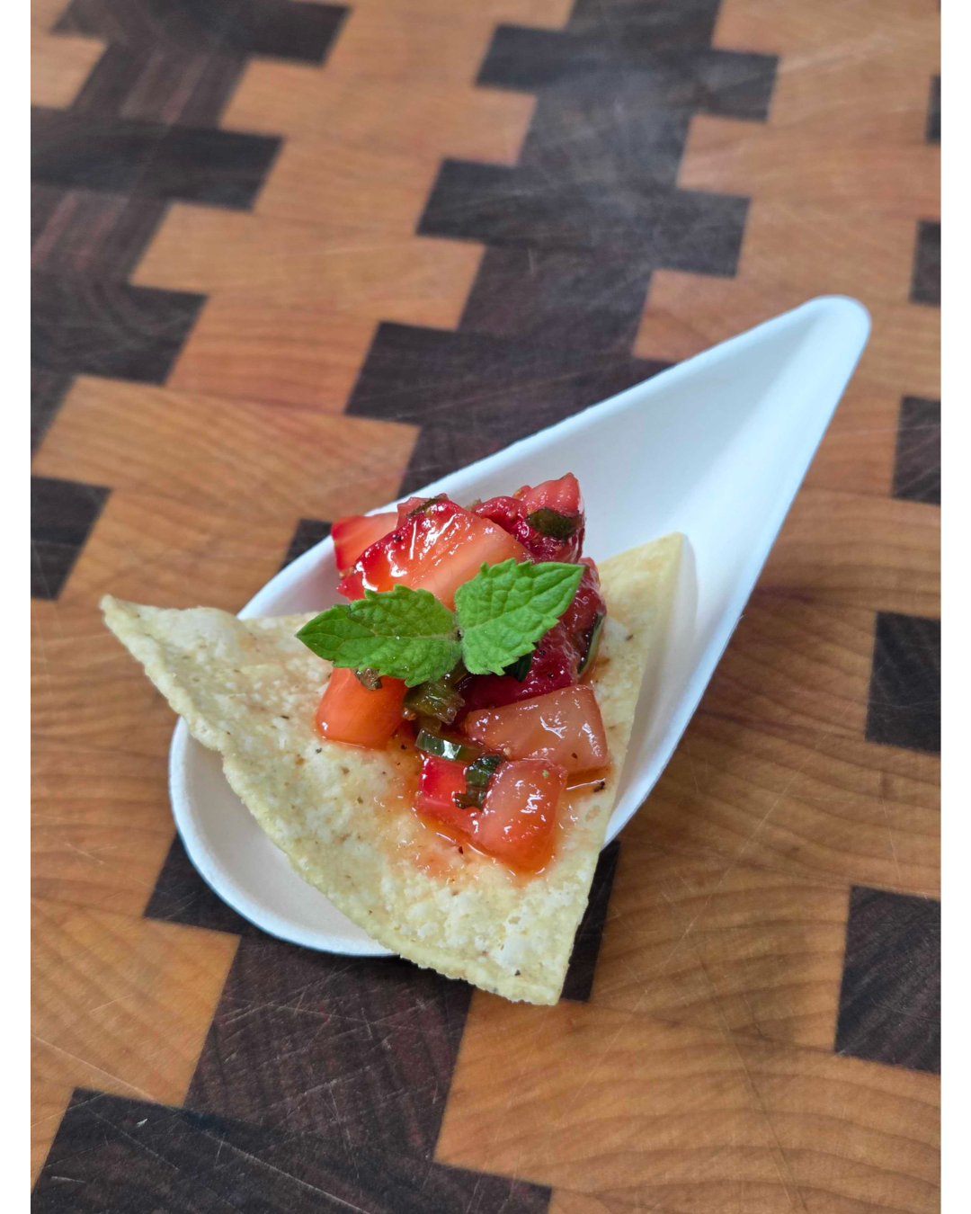 Strawberry Basil Salsa 