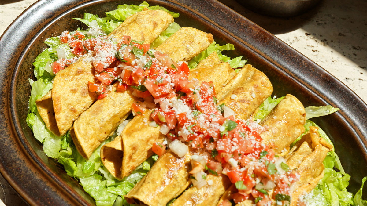 Beef Flautas