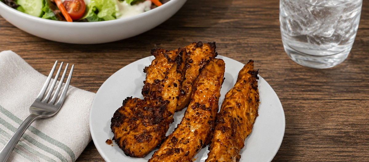 Blackened Naked Chicken Tenders