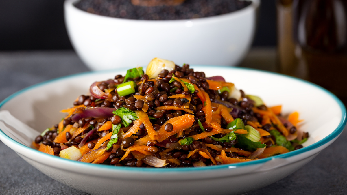 Caribbean Lentil Salad