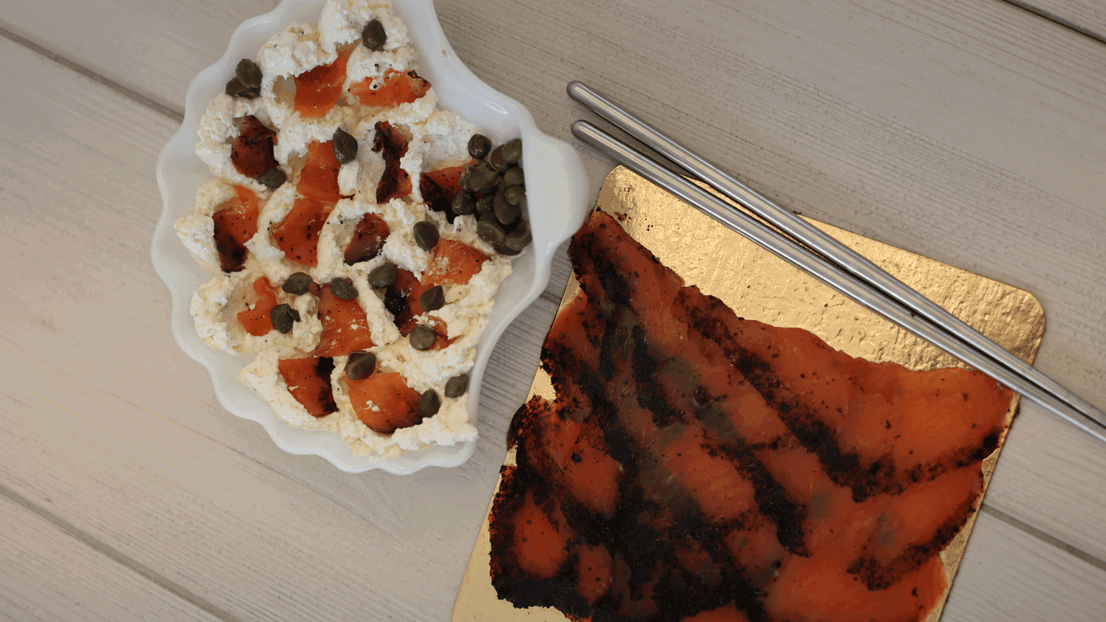 Image of Smoked Steelhead & Whipped Cream Cheese Bowl