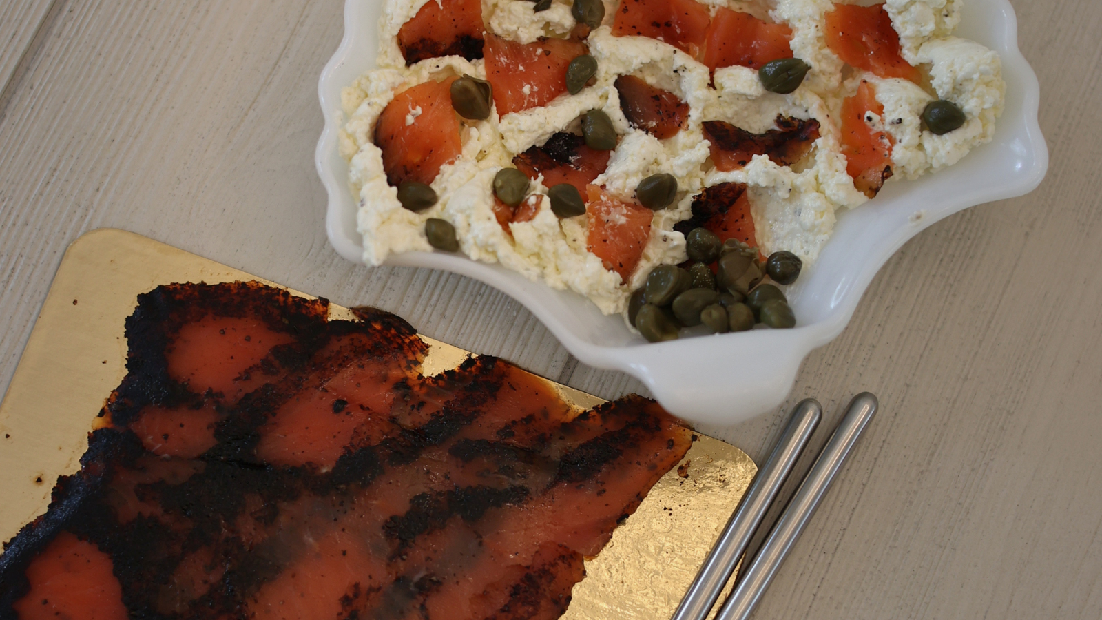 Image of Smoked Steelhead & Whipped Cream Cheese Bowl