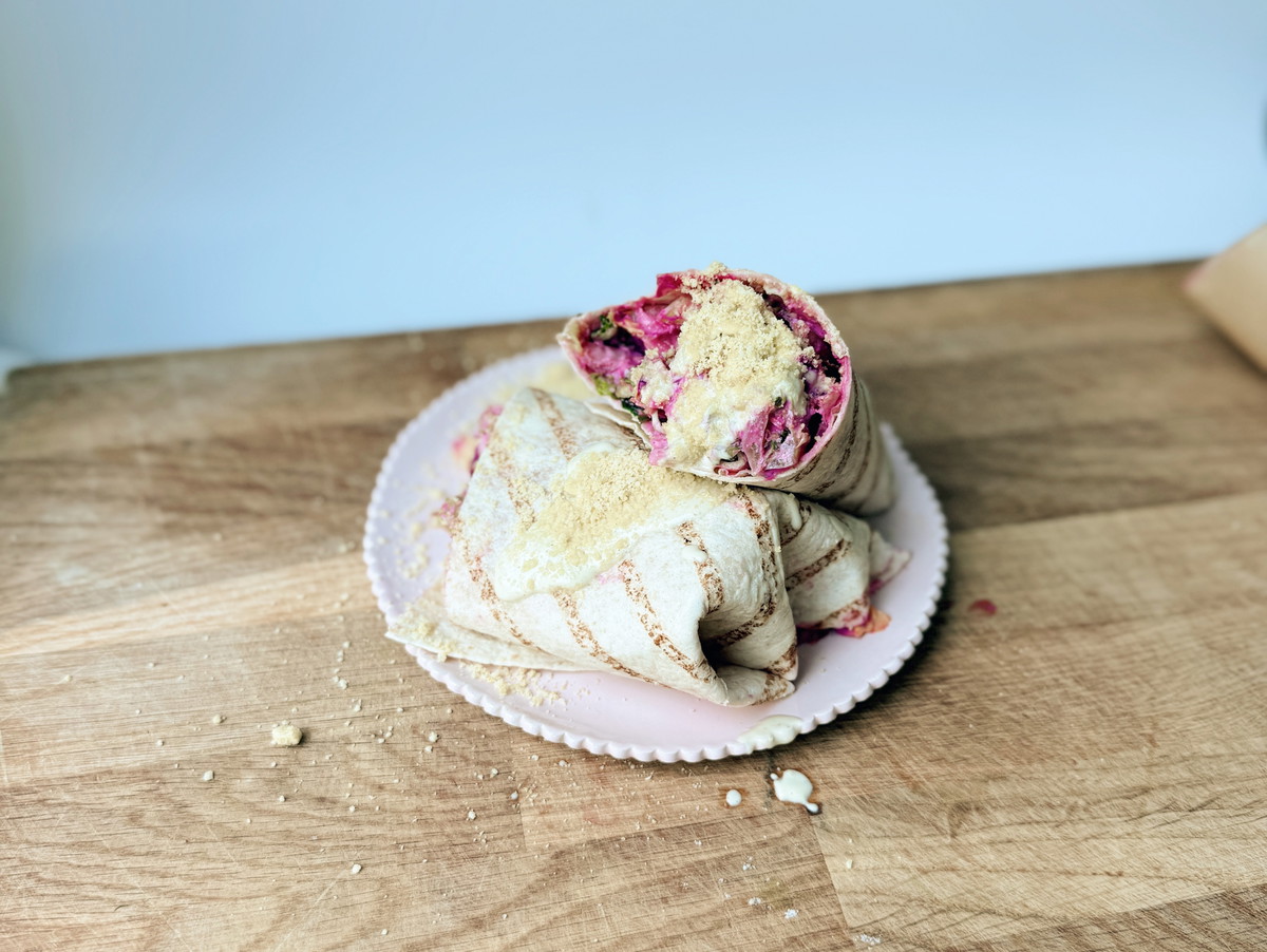 Pink Caesar Wrap