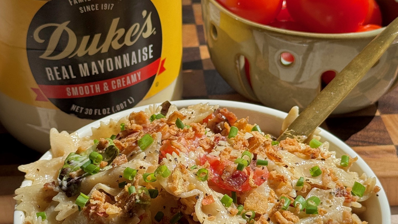 Image of Hot Honey Mustard BLT Pasta Salad