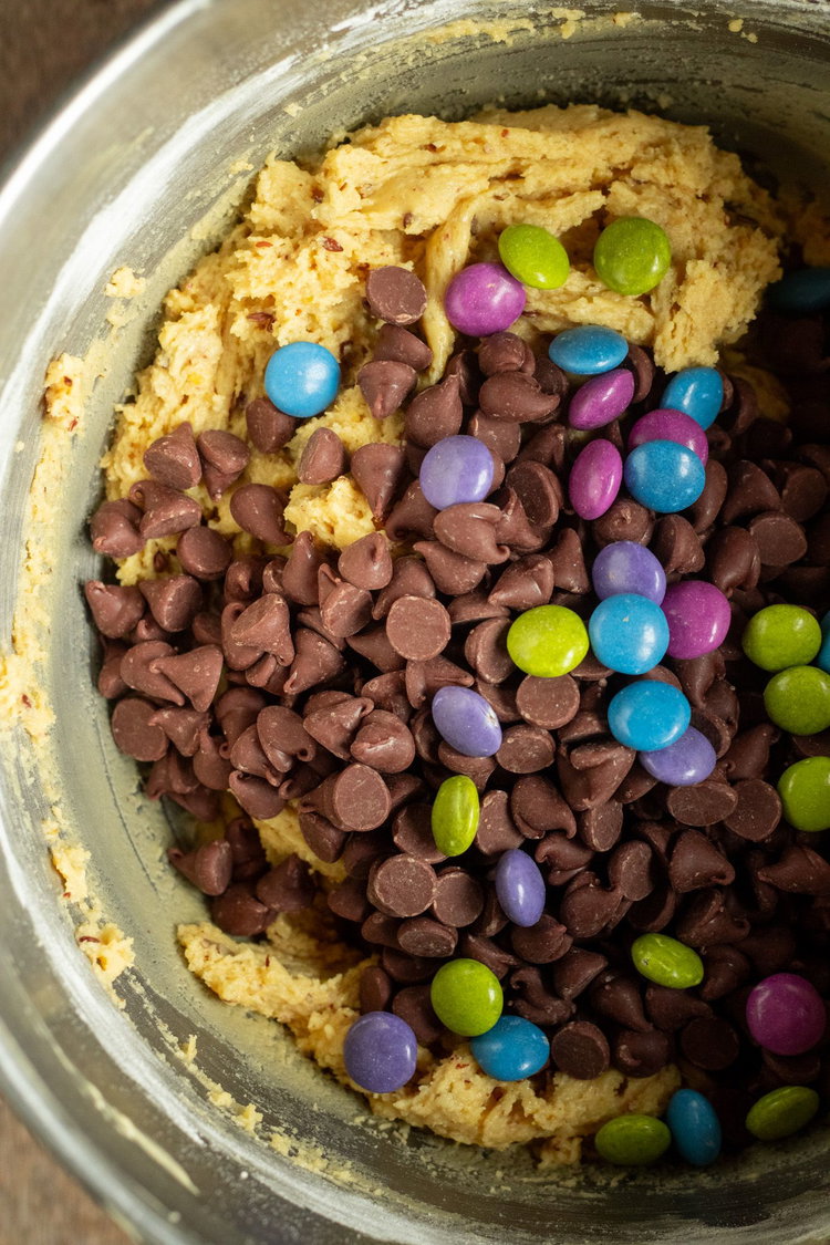 Image of Add in chocolate chip. 