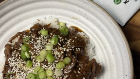 Slow Cooker Honey Garlic Beef