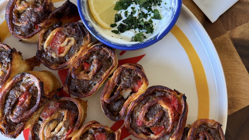Moroccan Pinwheel Kebabs