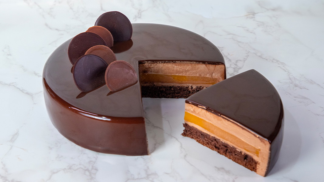 Image of Dark Chocolate Mango Coolie Cake