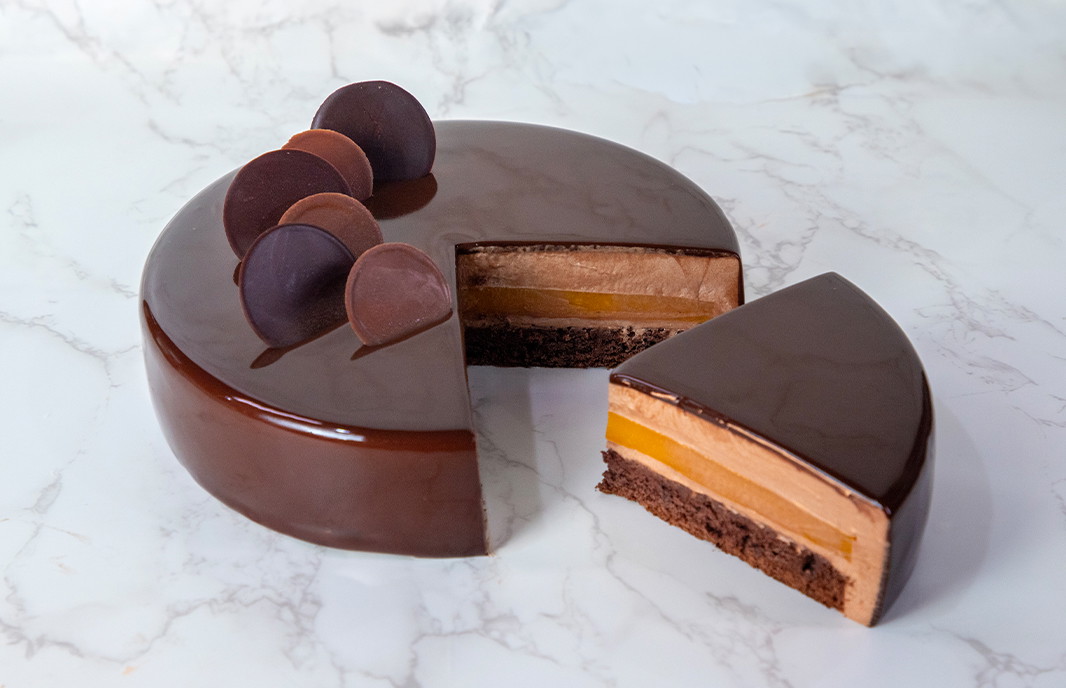 Dark Chocolate Mango Coolie Cake