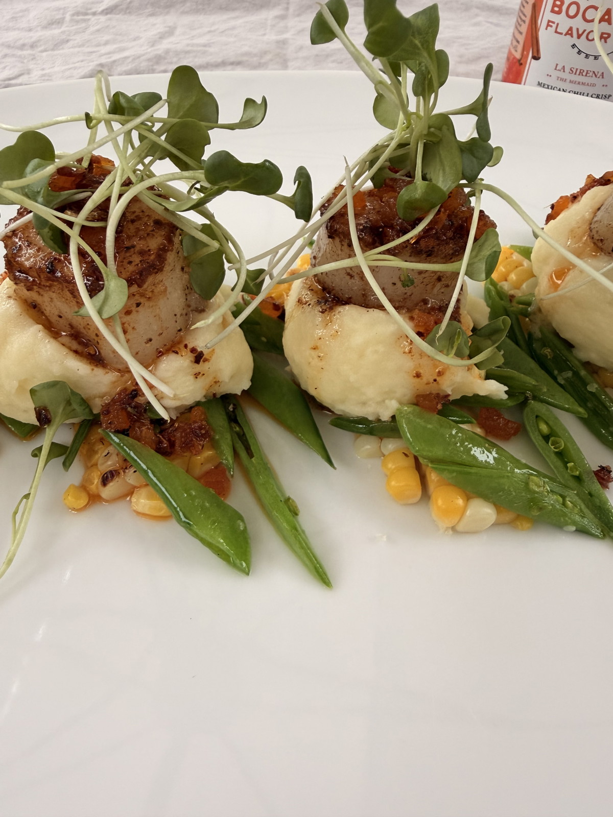 Seared Scallops with La Sirena