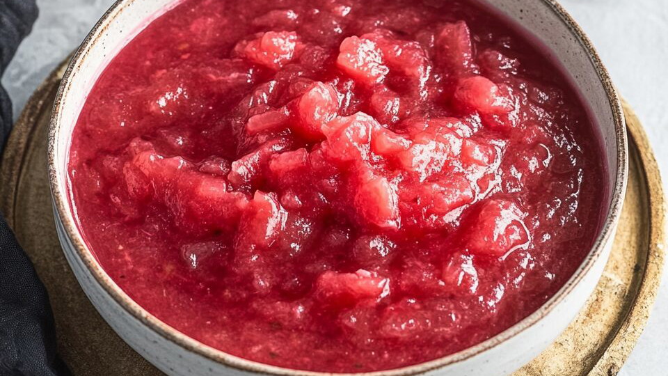 Image of Stewed Rhubarb
