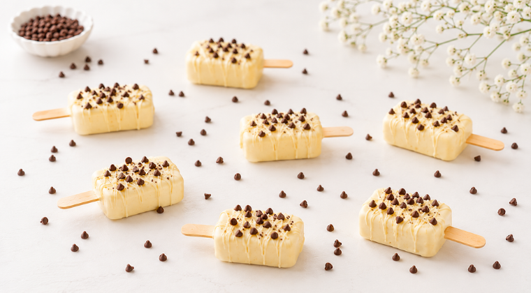Cookie Dough Fudge Pops
