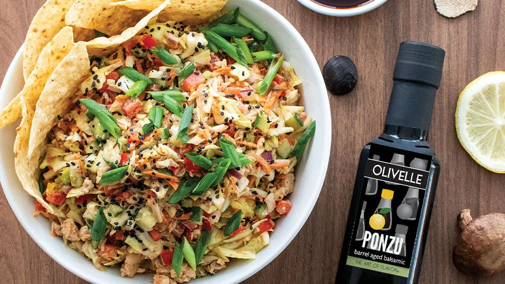 Image of Wasabi & Ponzu Creamy Asian Chopped Chicken Salad
