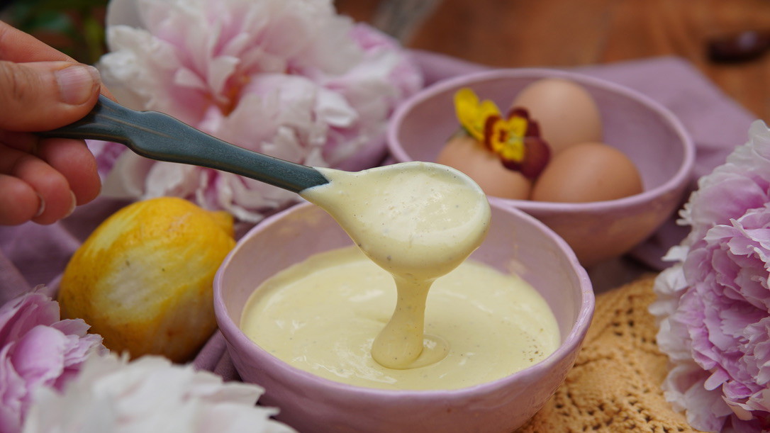Selbstgemachte Mayonnaise