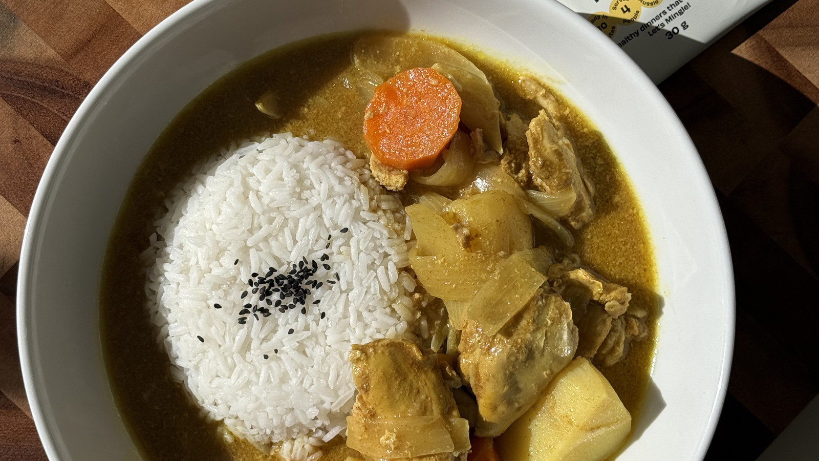 Slow Cooked Chicken Japanese Curry