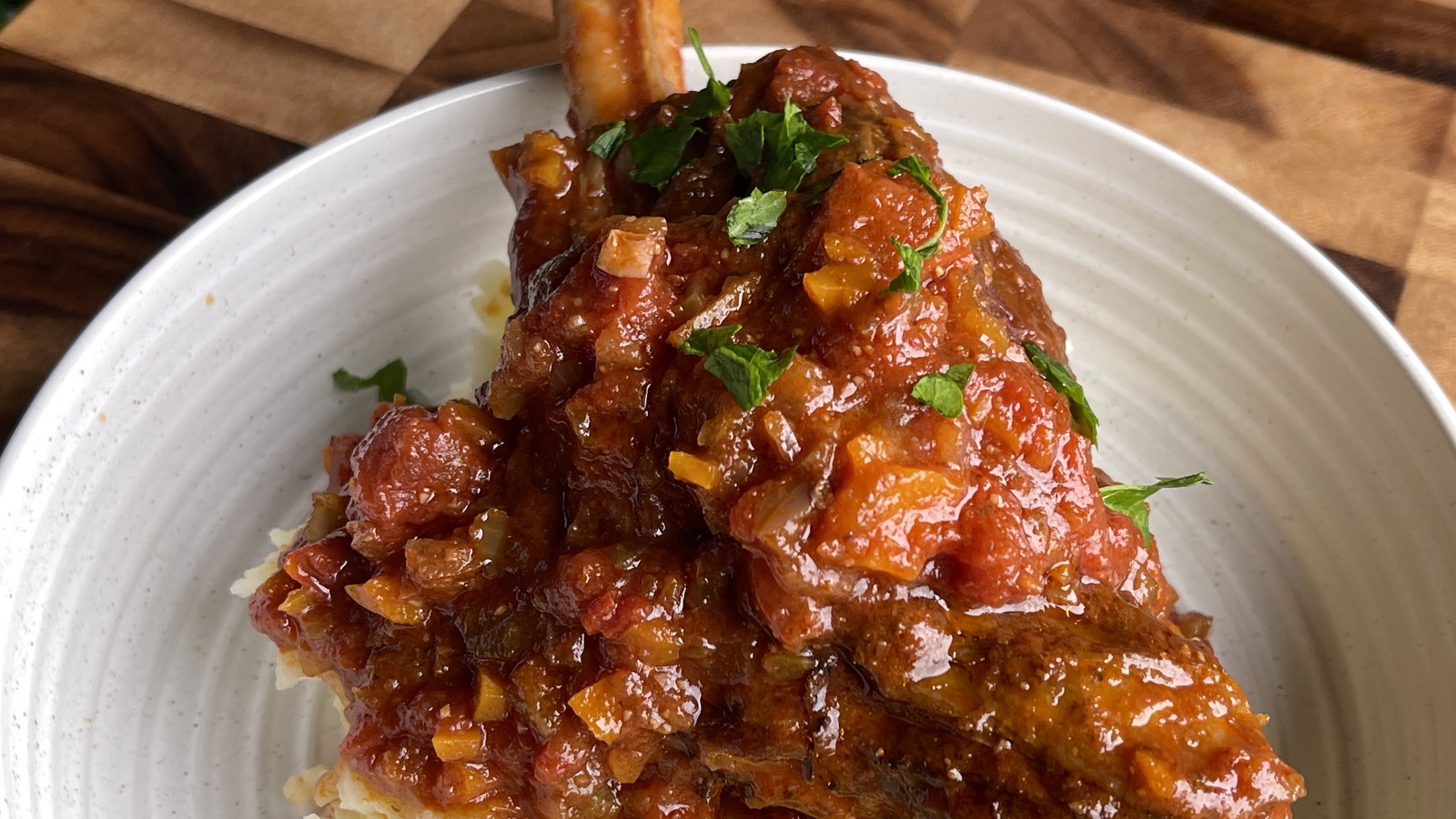Image of Slow Cooked Moroccan Lamb Shanks