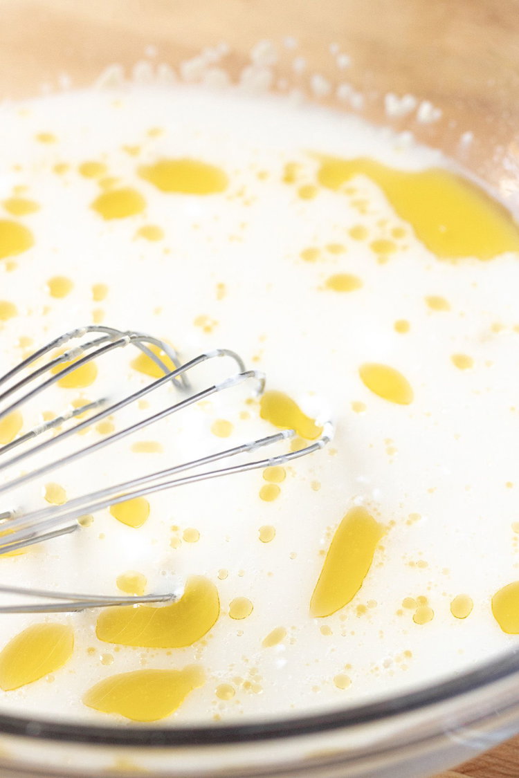 Image of Add in yogurt, olive oil and salt