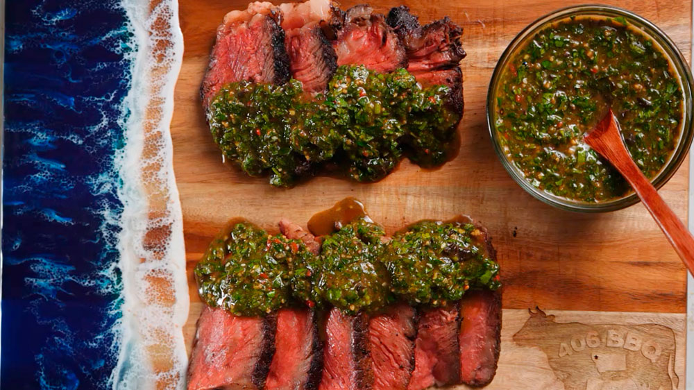 Japanese Black Garlic Chimichurri