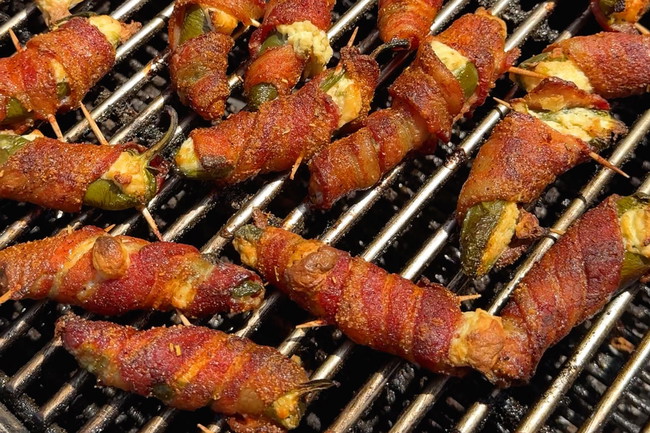 Image of Scallion Cream Cheese BBQ Jalapeño Poppers