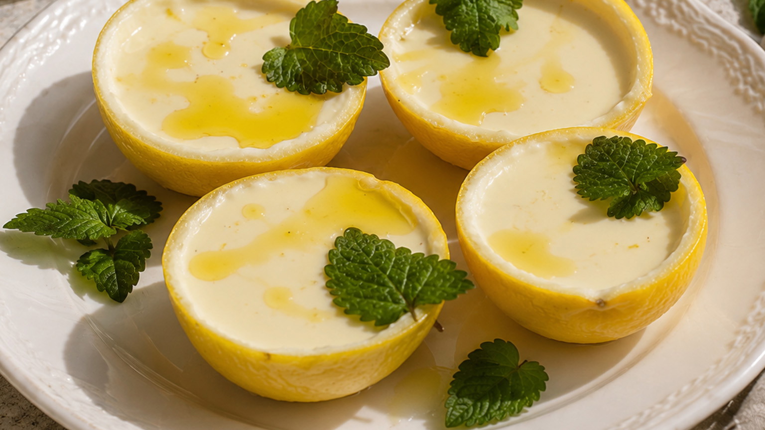 Image of Lemon Posset Cups