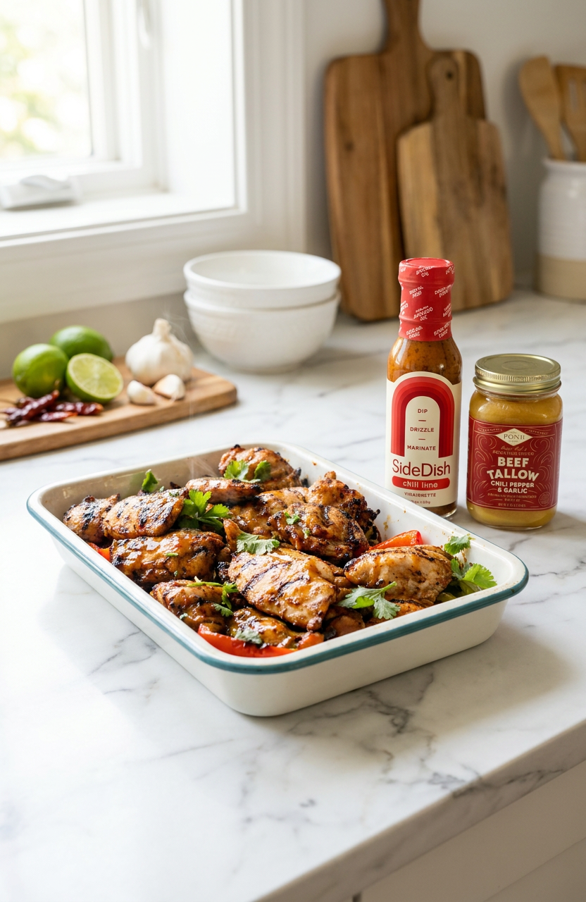 FOND Beef Tallow x SideDish Chili Lime Chicken