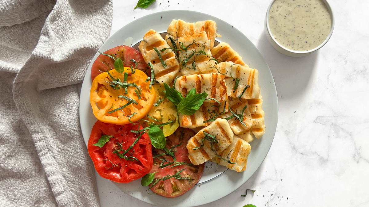 Image of Grilled Halloumi Cheese