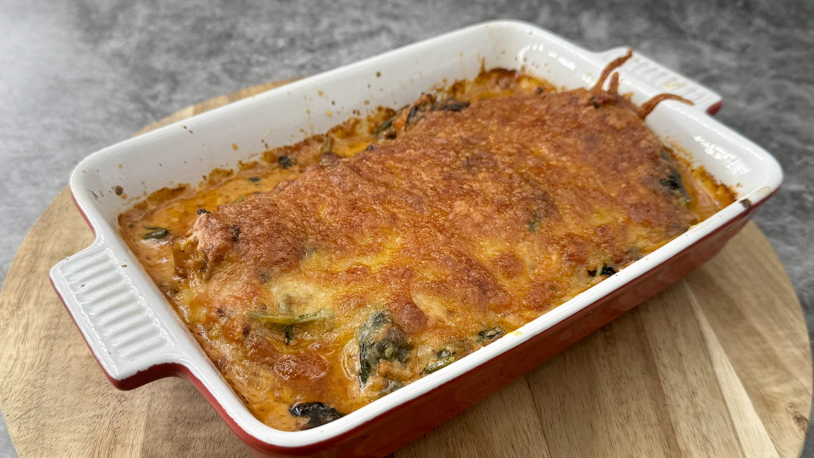 Spinatlasagne
