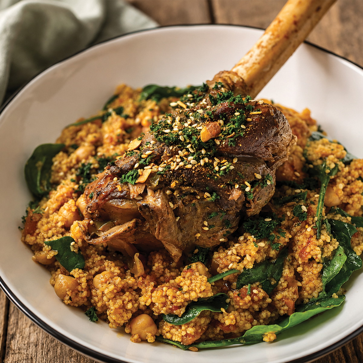 Moroccan Lamb Shanks