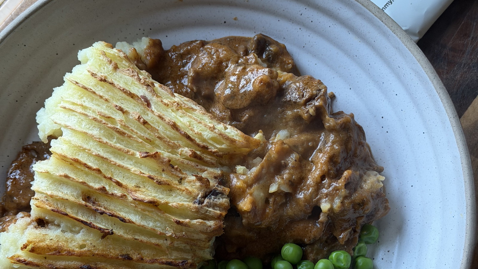 Beef Stroganoff Pie