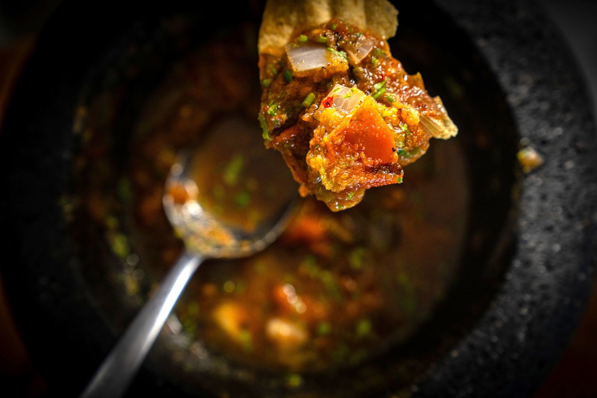Salsa Borracha with Mezcal