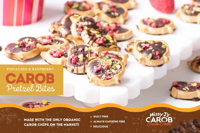 Image of CAROB PRETZEL BITES