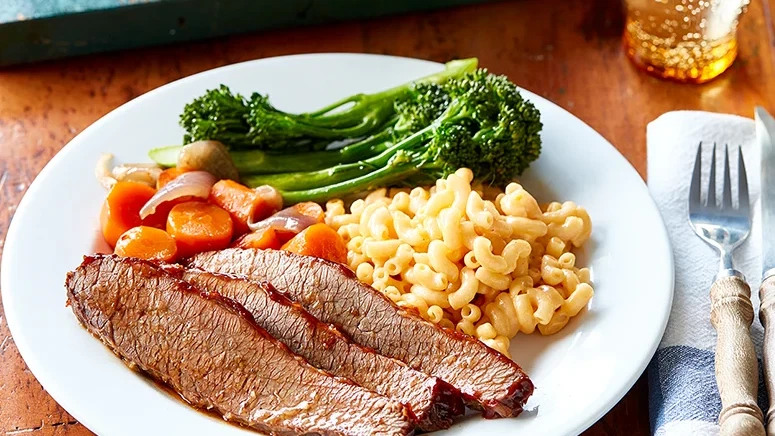 Image of Hickory Braised Brisket with Mac ’n’ Cheese
