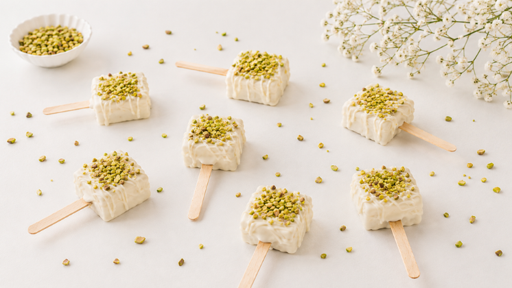 pistachio cream fudge pop