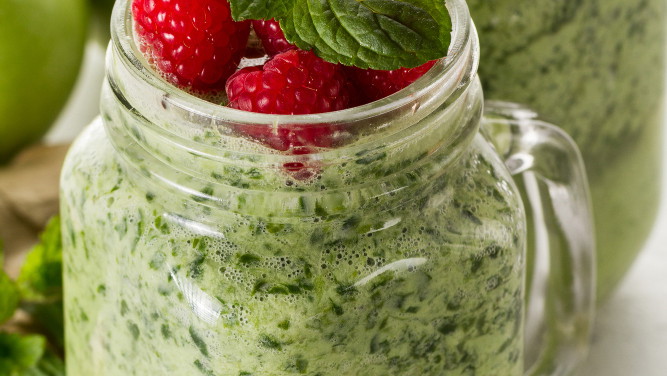 Image of Green Apple & Mint Smoothie