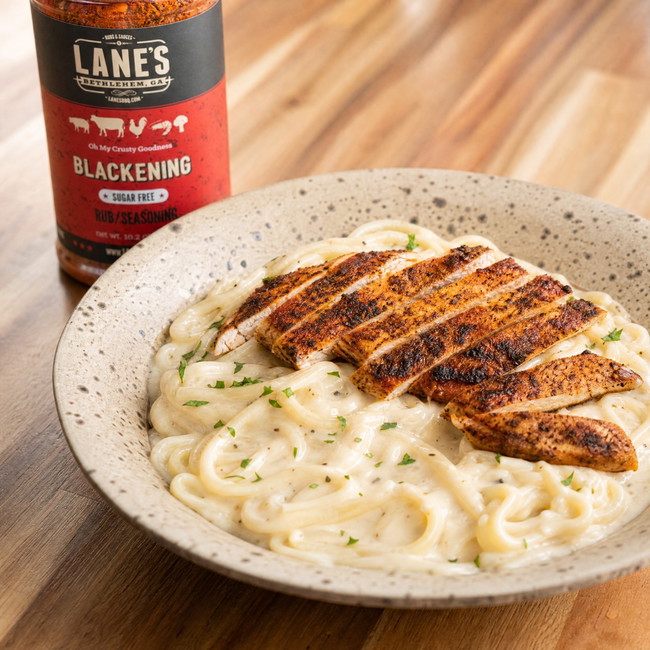 Image of Blackened Chicken Alfredo with Fettuccine