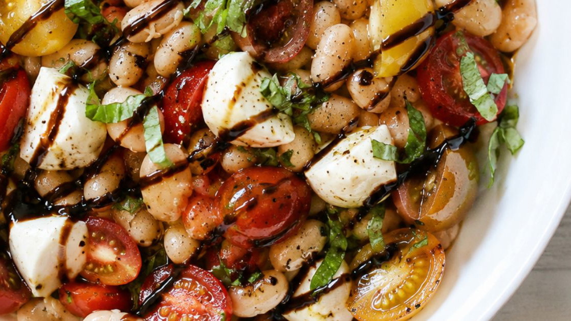 Image of Caprese Bean Salad