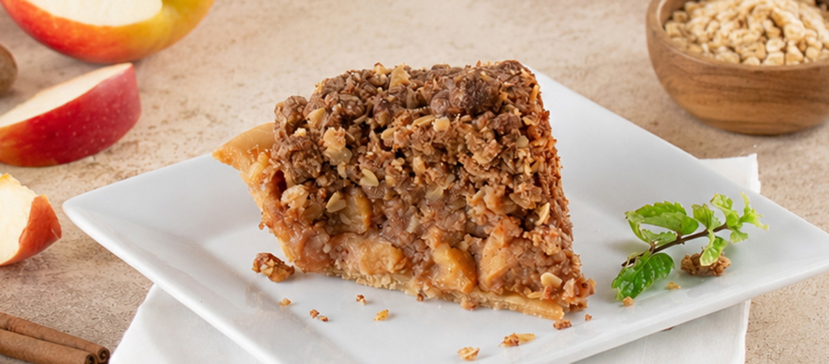 Dairy & Gluten-Free Apple Crisp Pie