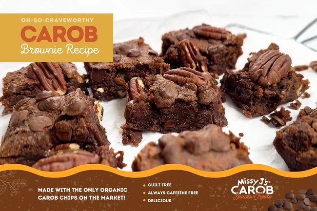 Image of CAROB BROWNIE RECIPE