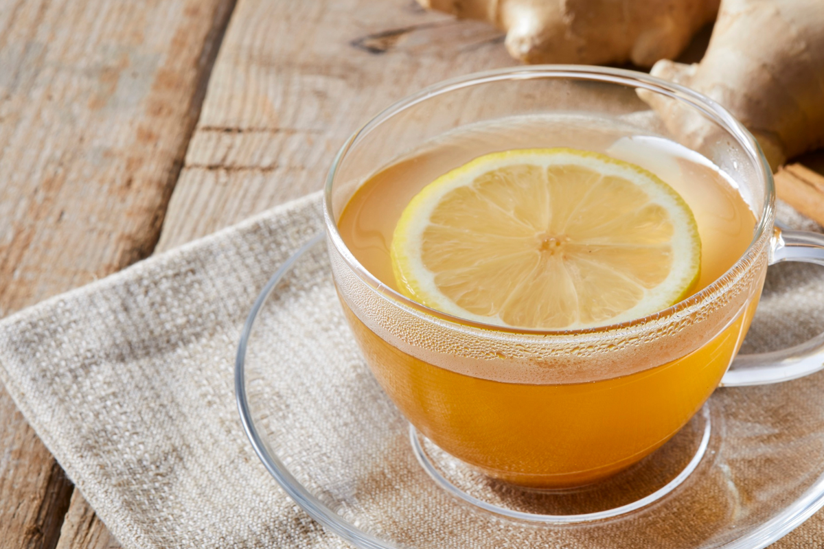 Turmeric Ginger Honey Bomb Tea