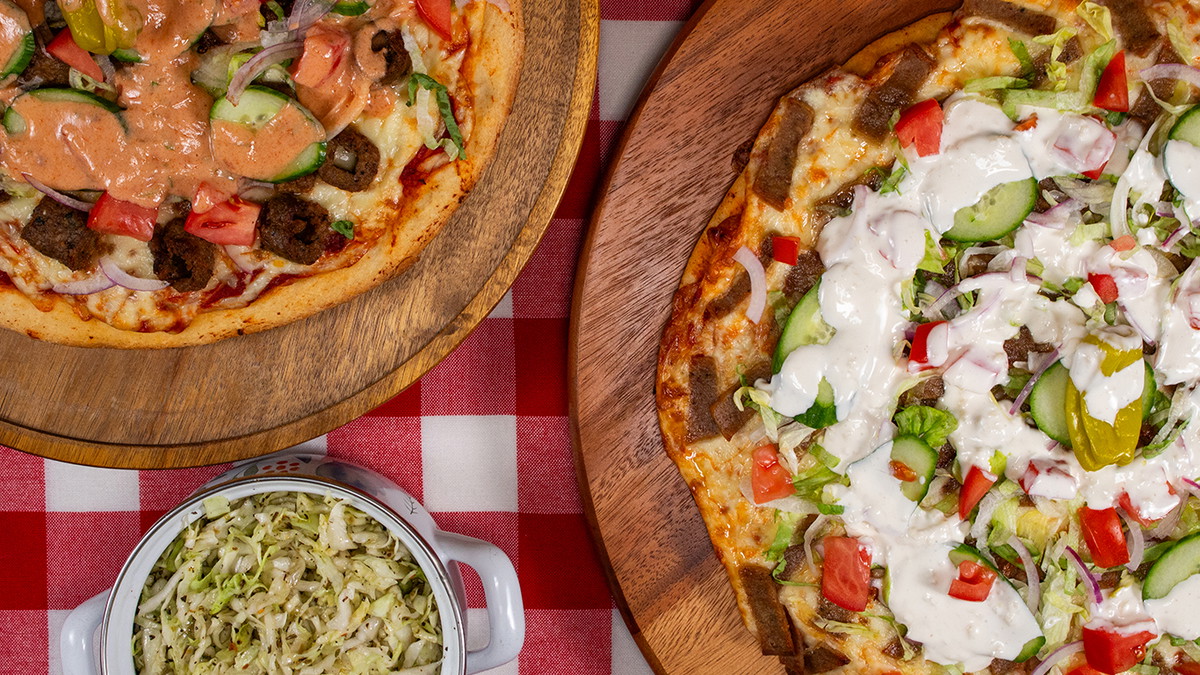 Swedish Kabab Pizza