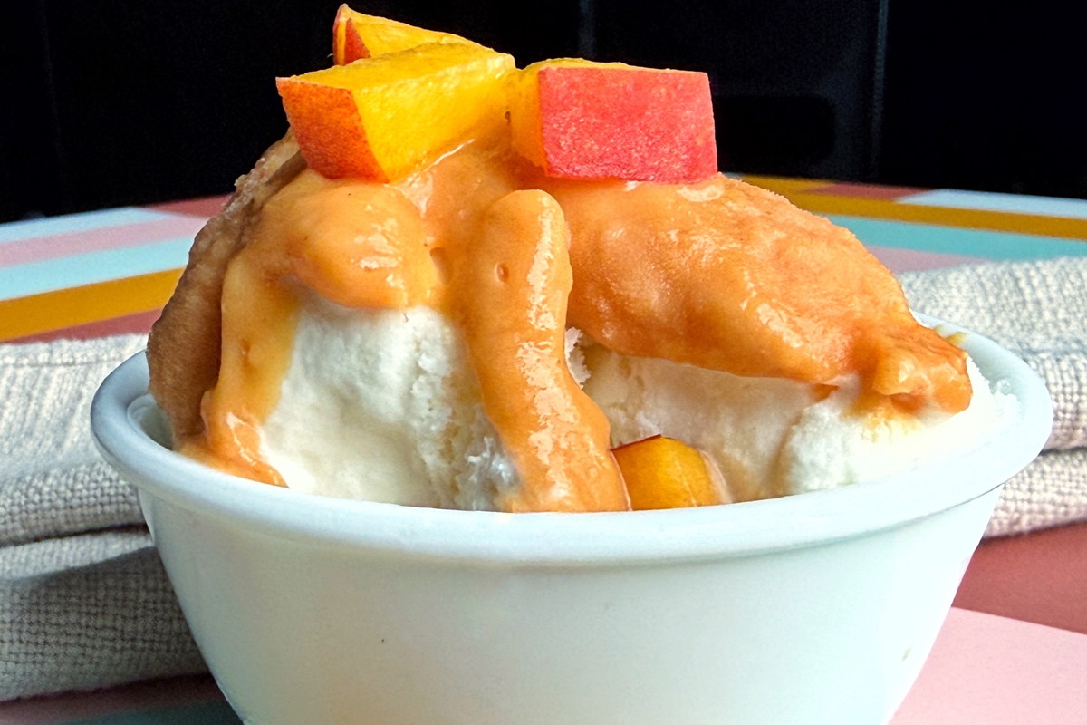 Caramelized Peach Sauce