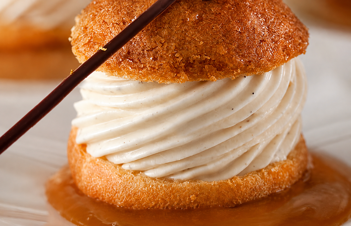 Praliné Profiteroles