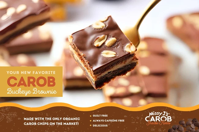 Image of CAROB BUCKEYE BROWNIE