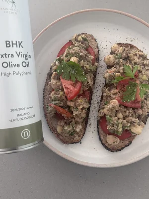 Anchovy & White Beans On Sourdough