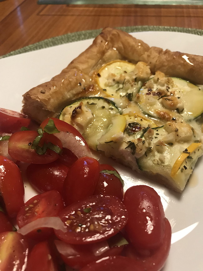 Image of Zucchini Tart