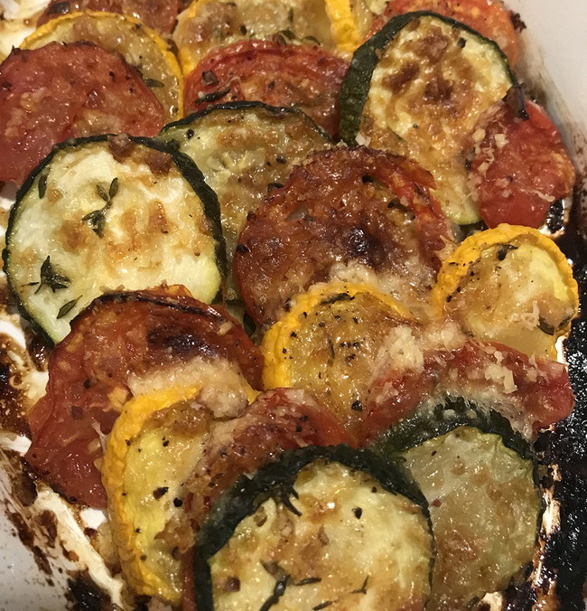 Image of Tomato Zucchini Gratin
