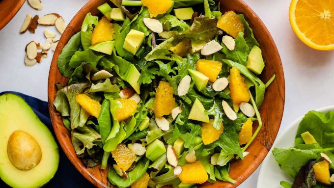 Image of Mandarin and Spinach Salad